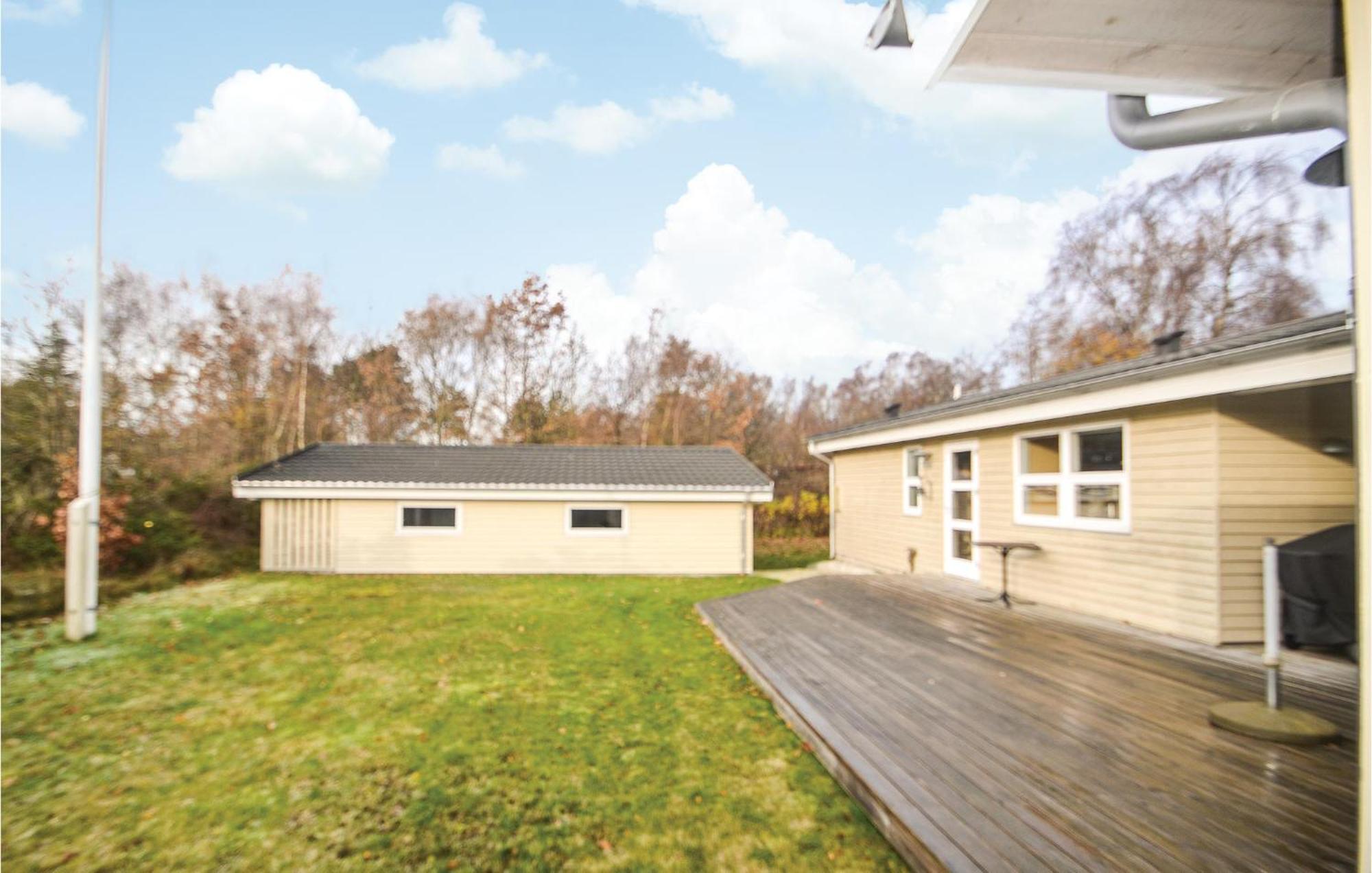 Three-Bedroom Holiday Home in Orsted Exterior foto